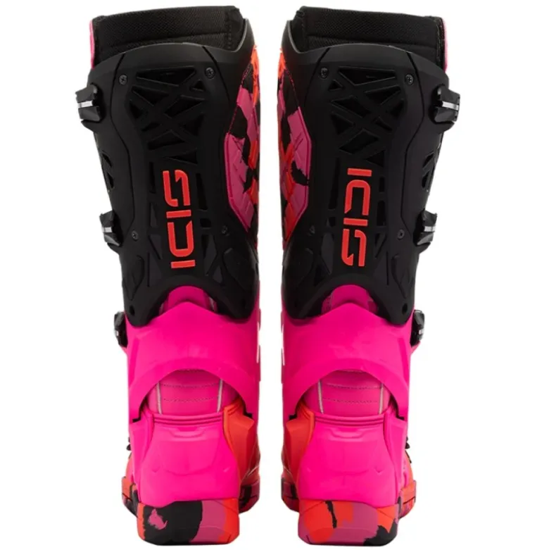 Stivali Moto Sidi Crossair X Messy Coral