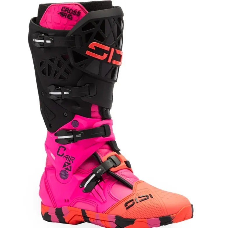 Stivali Moto Sidi Crossair X Messy Coral