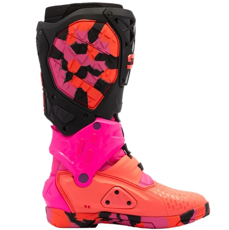 Stivali Moto Sidi Crossair X Messy Coral