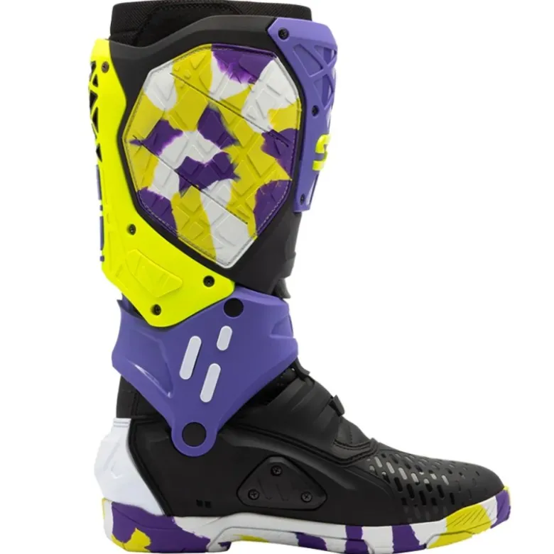 Stivali Moto Sidi Crossair X Nero Viola