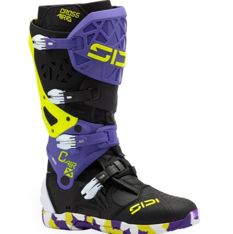 Stivali Moto Sidi Crossair X Nero Viola