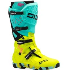 Stivali Moto Sidi Crossair X Verde Giallo Fluo