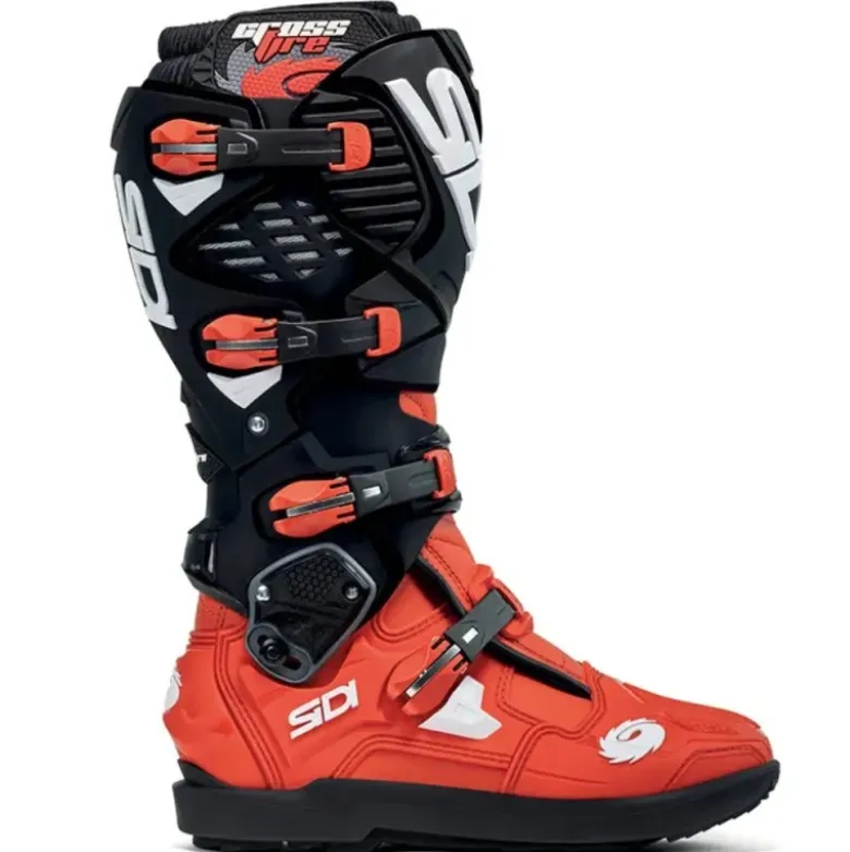 Stivali Moto Sidi Crossfire 3 Srs Rosso Nero