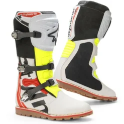 Stivali Moto Stylmartin Impact Pro 2.0 Air Bianco Rosso Giallo