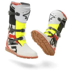 Stivali Moto Stylmartin Impact Pro 2.0 Air Bianco Rosso Giallo