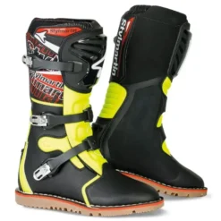 Stivali Moto Stylmartin Impact Pro Wp Nero Giallo Fluo