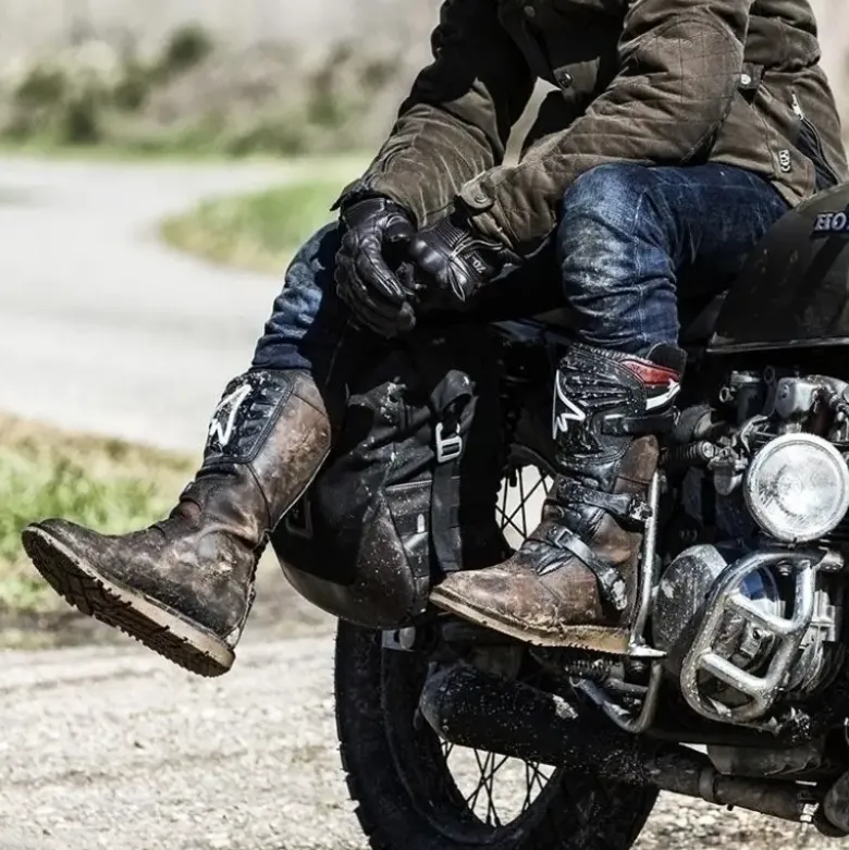 Stivali Moto Stylmartin Impact Rs WP Marrone