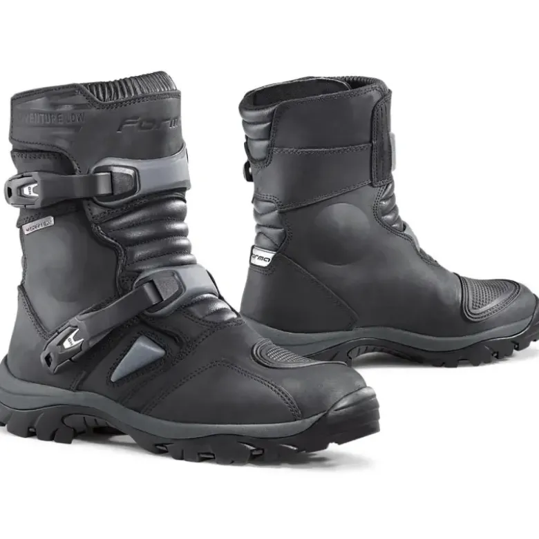 Stivali Moto Touring Forma Adventure Low Dry Nero