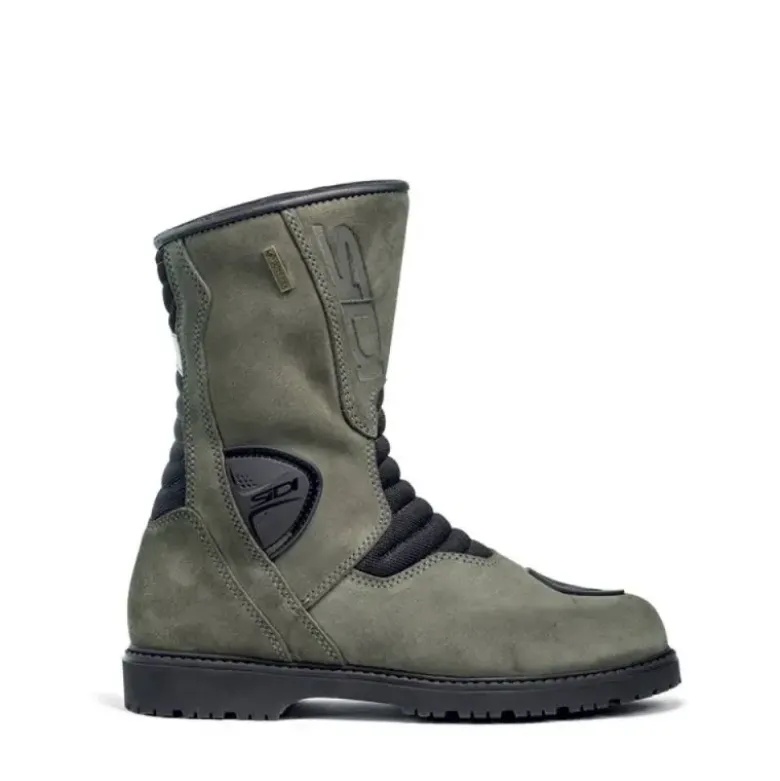 Stivali Moto Touring Sidi Gavia ADV Gore-Tex Adventure Verde Militare