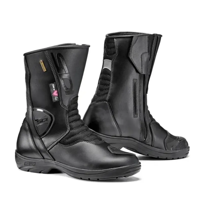Stivali Moto Touring Sidi Lady Gavia Gore-Tex Nero