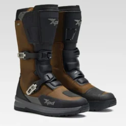 Stivali Moto Touring XPD X-Adventure H2Out Marrone