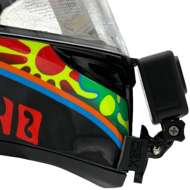 Supporto Action Cam Pov Mounts per Casco AGV K3 SV / K5 S