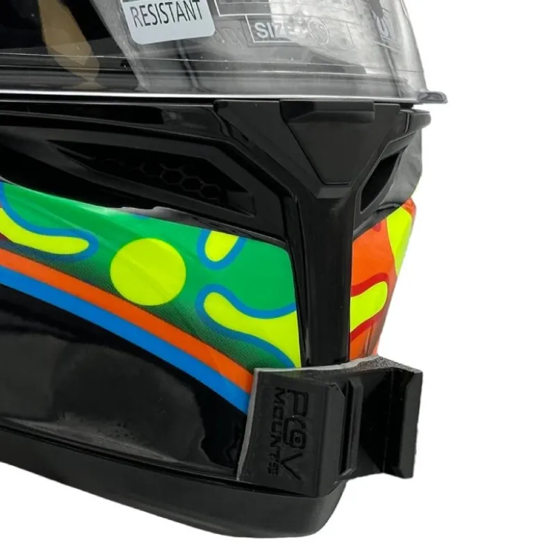 Supporto Action Cam Pov Mounts per Casco AGV K3 SV / K5 S