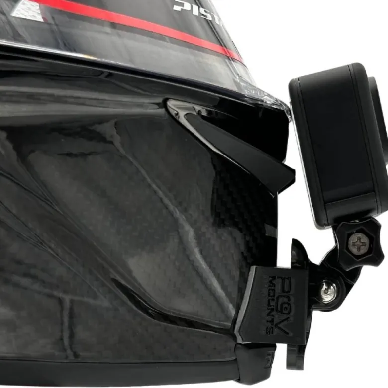 Supporto Action Cam Pov Mounts per Casco AGV Pista GP RR