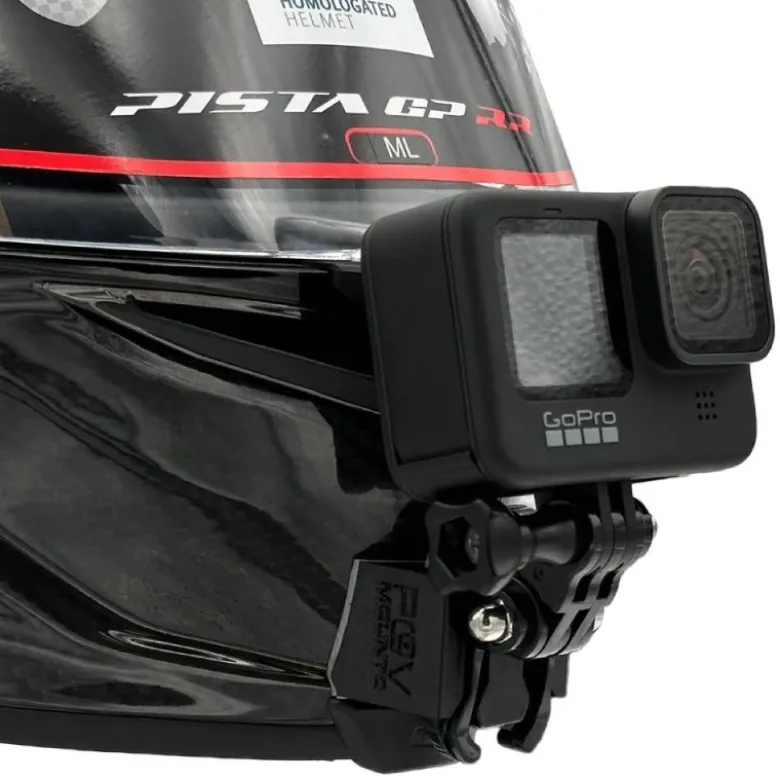 Supporto Action Cam Pov Mounts per Casco AGV Pista GP RR