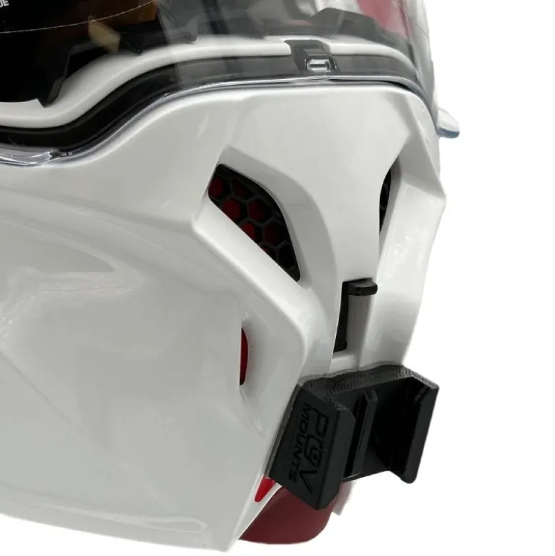 Supporto Action Cam Pov Mounts per Casco Caberg Duke Evo