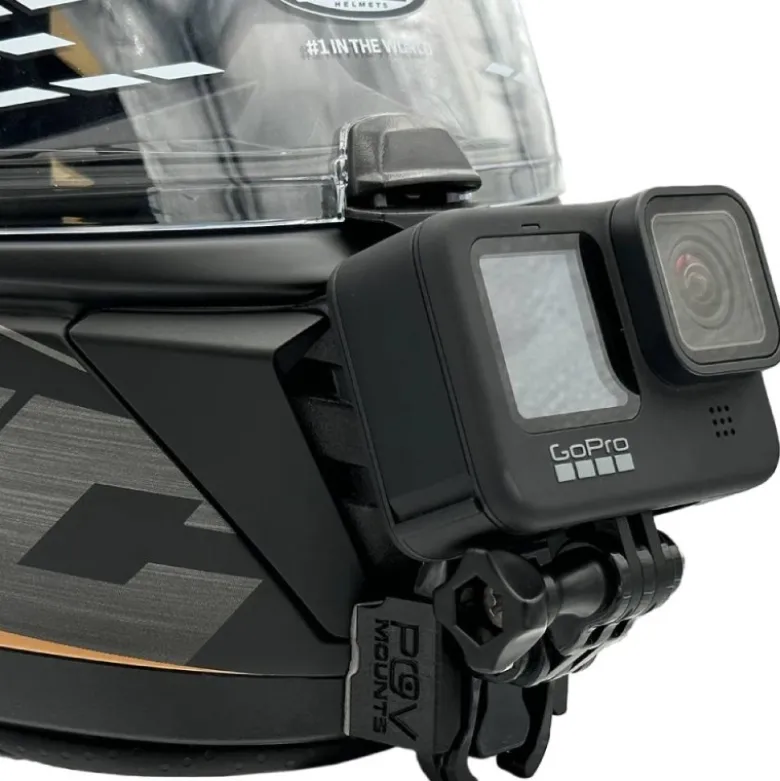 Supporto Action Cam Pov Mounts per Casco HJC I70