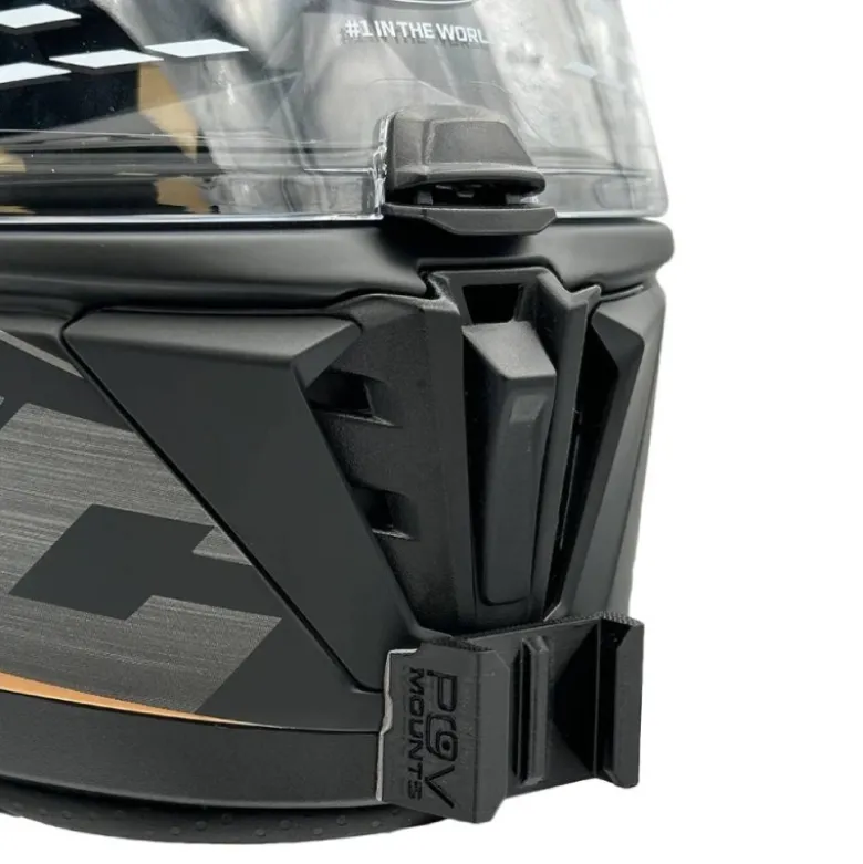 Supporto Action Cam Pov Mounts per Casco HJC I70