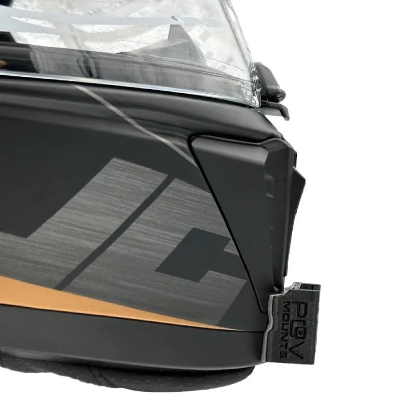 Supporto Action Cam Pov Mounts per Casco HJC I70