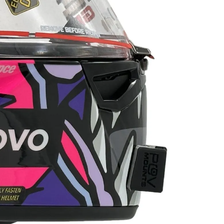 Supporto Action Cam Pov Mounts per Casco KYT KX-1