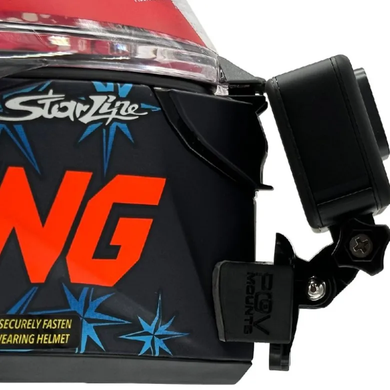 Supporto Action Cam Pov Mounts per Casco KYT R2R