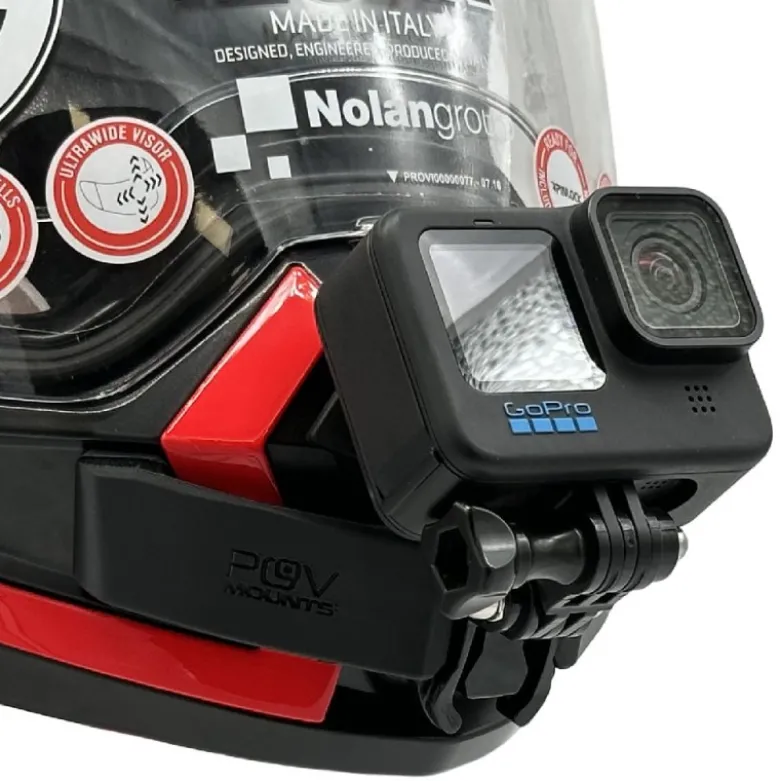 Supporto Action Cam Pov Mounts per Casco Nolan N70-2 X