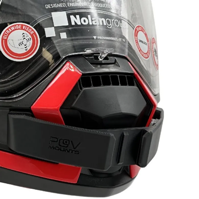 Supporto Action Cam Pov Mounts per Casco Nolan N70-2 X