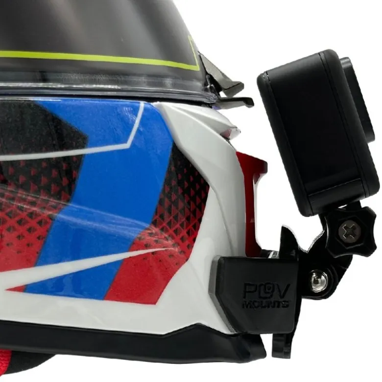 Supporto Action Cam Pov Mounts per Casco PREMIER HYPER