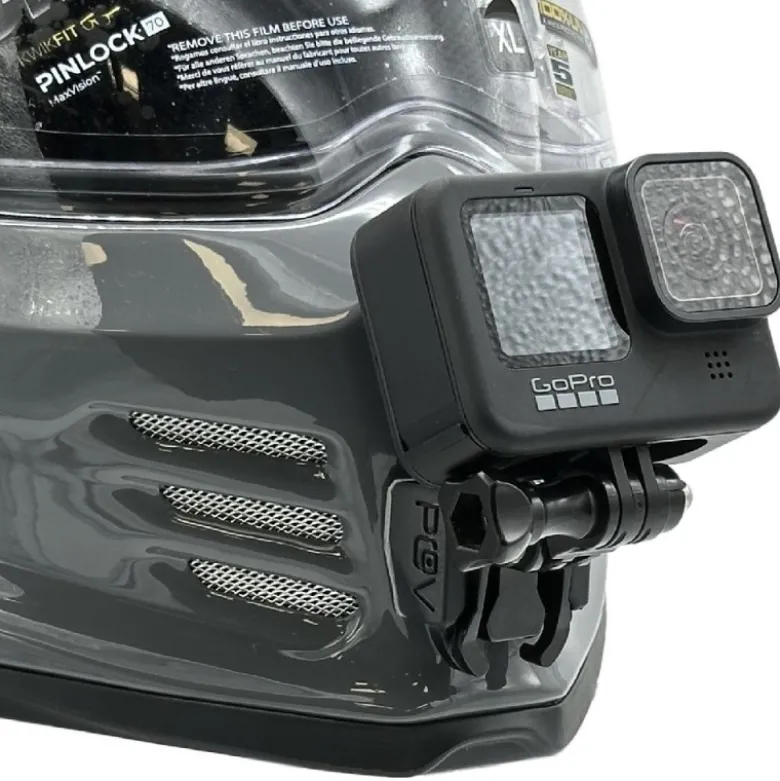 Supporto Action Cam Pov Mounts per Casco Scorpion COVERT FX