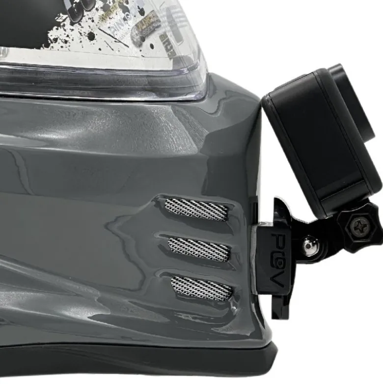 Supporto Action Cam Pov Mounts per Casco Scorpion COVERT FX