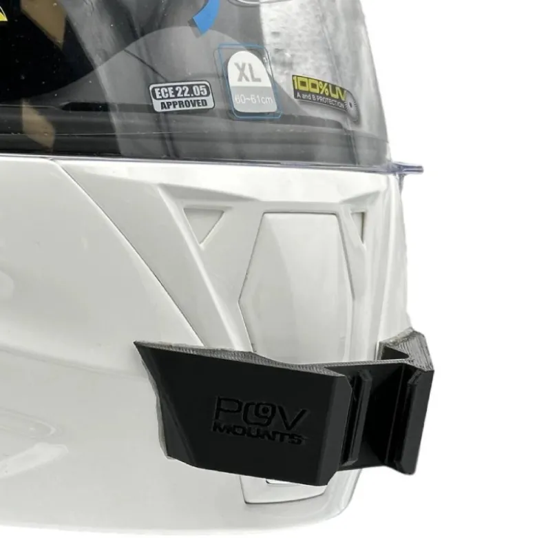Supporto Action Cam Pov Mounts per Casco Scorpion Exo-920 Evo / Exo-GT920