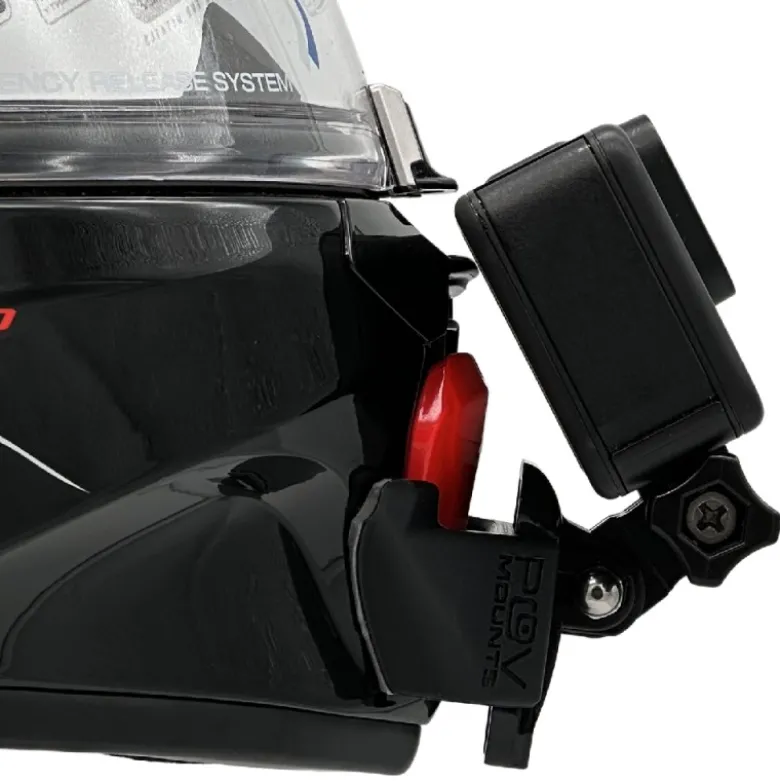 Supporto Action Cam Pov Mounts per Casco Scorpion EXO-JNR