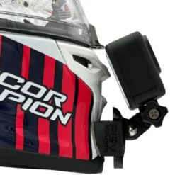Supporto Action Cam Pov Mounts per Casco Scorpion EXO-R1 EVO AIR / EXO-R1 EVO 2 AIR / EXO-R1 CARBON AIR