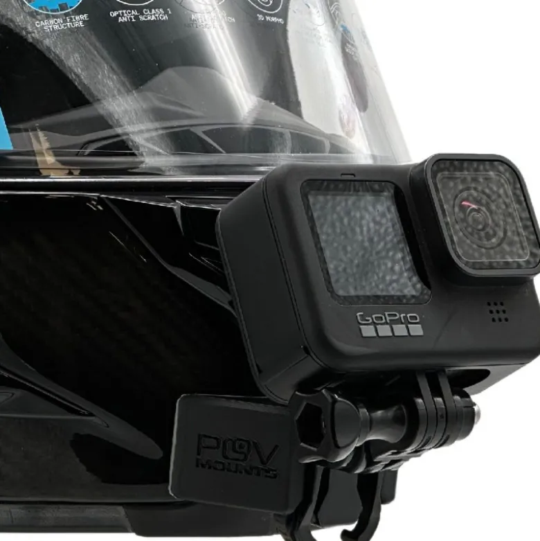 Supporto Action Cam Pov Mounts per Casco Shark AERON / AERON GP
