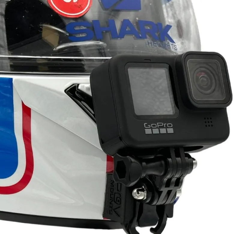 Supporto Action Cam Pov Mounts per Casco Shark Spartan