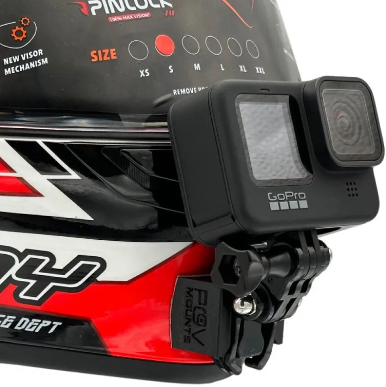 Supporto Action Cam Pov Mounts per Casco Suomy SPEEDSTAR / STELLAR