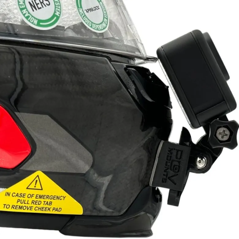 Supporto Action Cam Pov Mounts per Casco X-LITE X-803 / X-803 RS