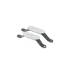 Supporto per tamponi di protezione Nero. Triumph Speed Triple 1200 RS (21-).