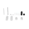 Supporto per tamponi di protezione Sw-Motech Argento. Kawasaki Ninja ZX4-RR (23-).