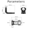 Supporto Specchietto Chigee MFP0056 12-16mm Per AIO-5