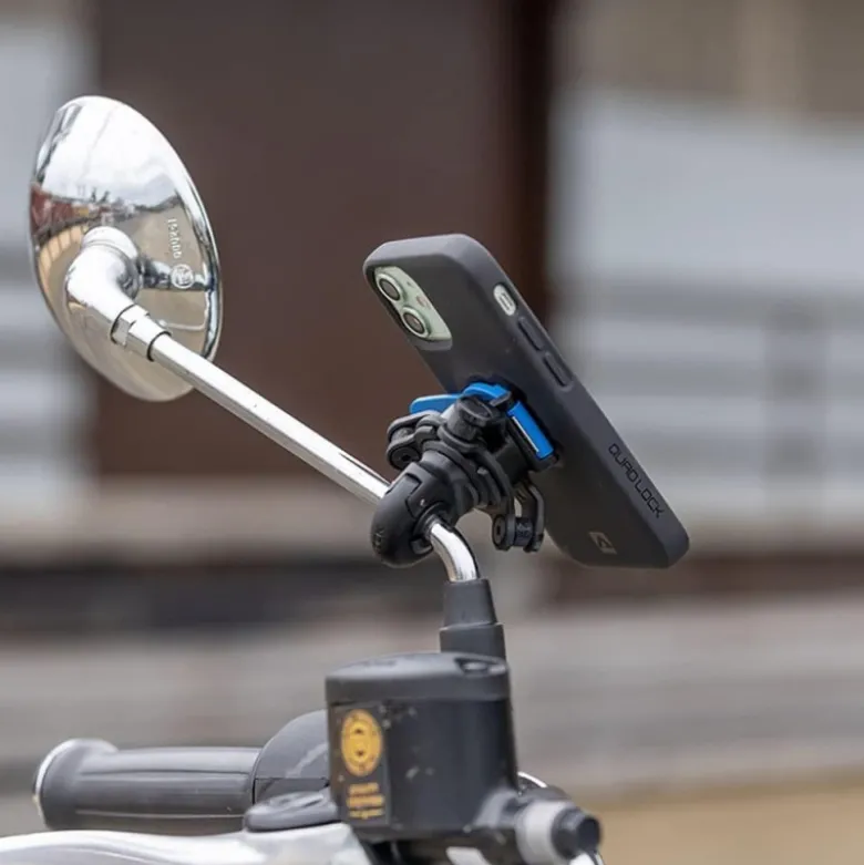 Supporto Telefono Specchietto Retrovisore Moto/Scooter Quad Lock Mirror