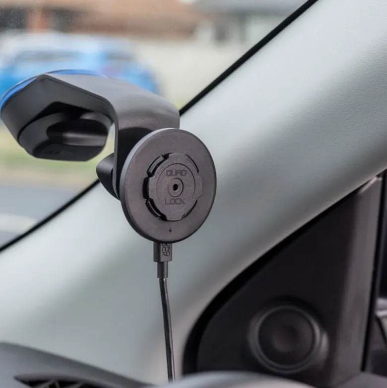 Testa Da Ricarica Wireless Per Auto/Scrivania Quad Lock