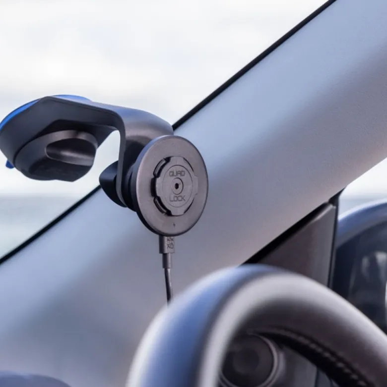 Testa Da Ricarica Wireless Per Auto/Scrivania Quad Lock