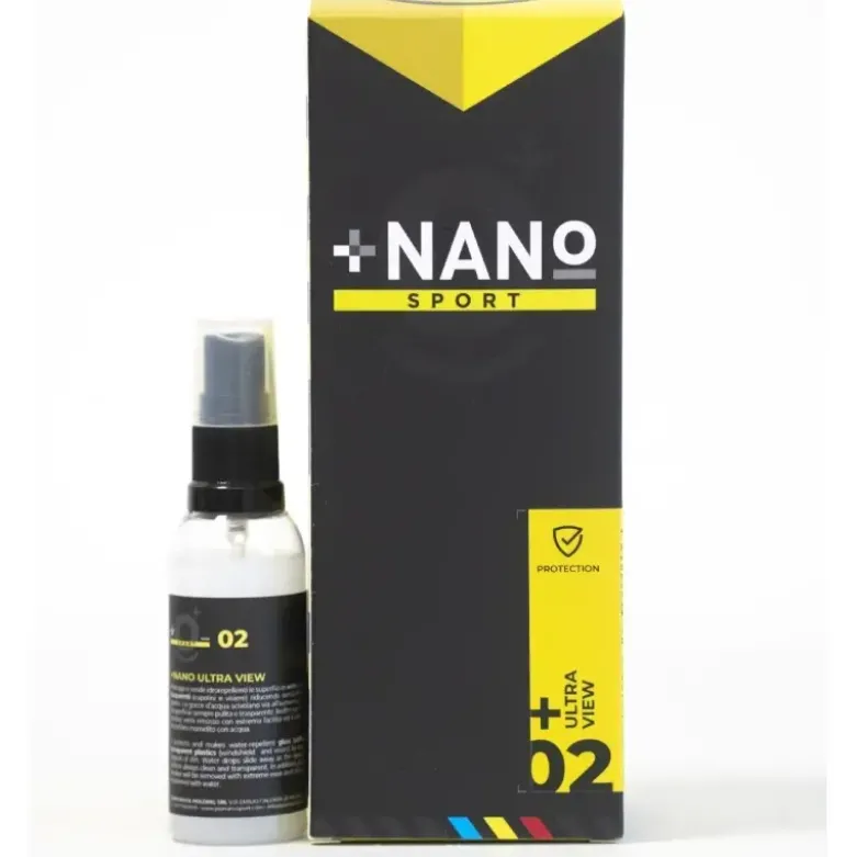 Trattamento Idrofobico per Parabrezza e Visiere Nano+ Ultra View 50ml