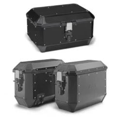 Tris Valigie Givi Trekker Alaska ALA56B con Coppia Valigie Givi ALA36BPACK2