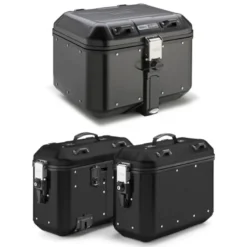 Tris Valigie Givi Trekker Dolomiti DLM46B con Coppia Valigie Givi DLMK36BPACK2