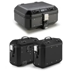 Tris Valigie Givi Trekker Dolomiti DLM30B con Coppia Valigie Givi DLMK36BPACK2