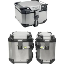 Tris Valigie Givi Trekker Outback Evo OBKE42A con Coppia Valigie Givi OBKE4837APACK2