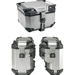 Tris Valigie Givi Trekker Outback Evo OBKE42A con Coppia Valigie Givi OBKE3733APACK2