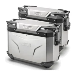 Tris Valigie Givi Trekker Outback Evo OBKE42A con Coppia Valigie Givi OBKE3733APACK2